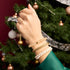 Weiß x Gold | Gaia Weizenkettenarmband